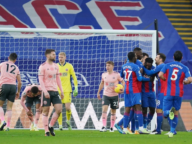 Crystal Palace march to victory over coronavirus-hit Sheffield United