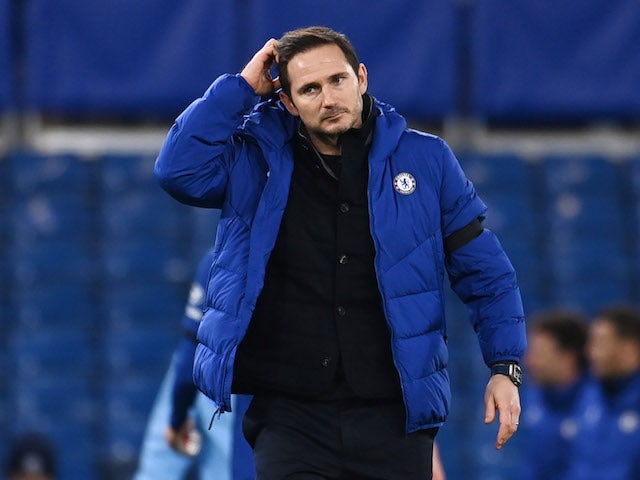 Why has Chelsea's recent run increased the pressure on Frank Lampard?