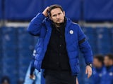 Chelsea manager Frank Lampard pictured on January 3, 2021