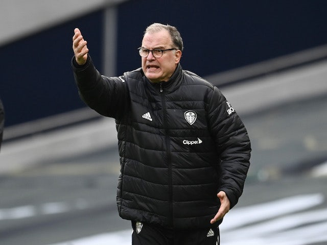 Leeds United manager Marcelo Bielsa pictured on January 2, 2021