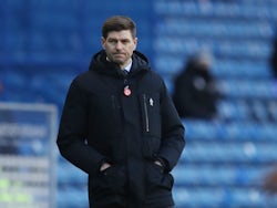 Rangers manager Steven Gerrard pictured on January 2, 2021