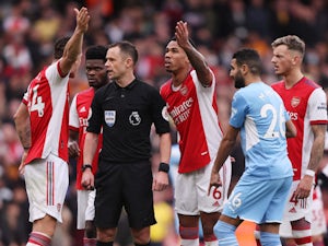 Arsenal charged with failing to control players against Man City