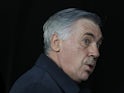 Real Madrid coach Carlo Ancelotti before the match on January 8, 2022