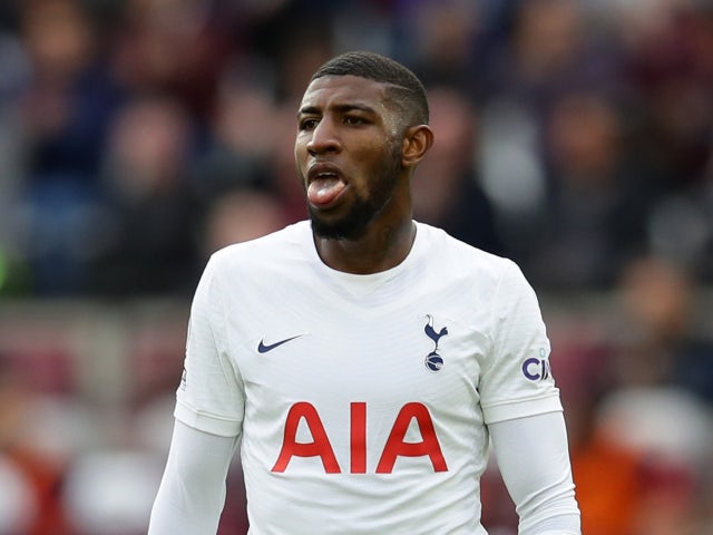 Emerson Royal in action for Tottenham Hotspur in October 2021