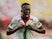 Burkina Faso's Gustavo Fabrice Sangare celebrates scoring their first goal on January 9, 2022