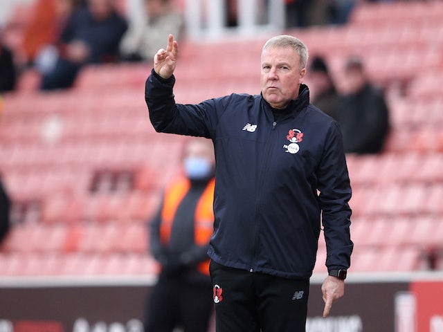 Leyton Orient manager Kenny Jackett during the match on January 9, 2022