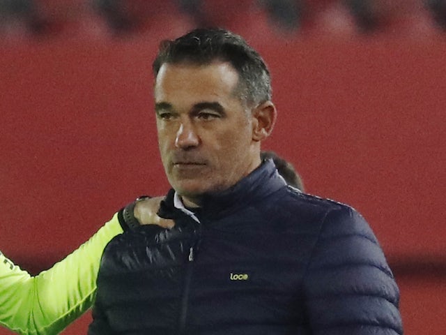 El técnico del Mallorca Luis García el 2 de enero de 2022