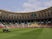 General view inside the Olembe stadium ahead of the Africa Cup of Nations Group A match Cameroon v Burkina Faso on January 8, 2022