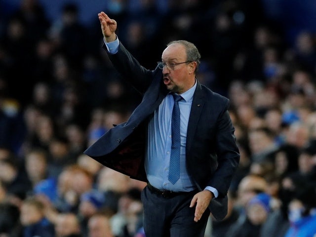 Everton manager Rafael Benitez, January 2, 2022