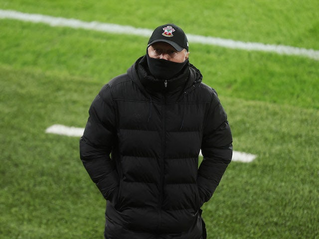 Southampton manager Ralph Hasenhuttl before the match on January 8, 2022