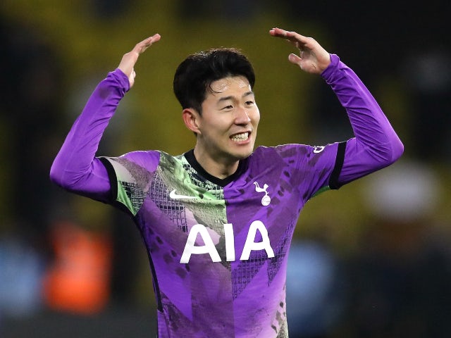 Son Heung-min in action for Tottenham Hotspur in January 2021