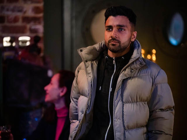 Vinny on the first episode of EastEnders on January 11, 2022