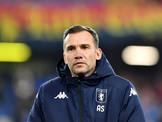 Genoa head coach Andriy Shevchenko pictured on December 21, 2021