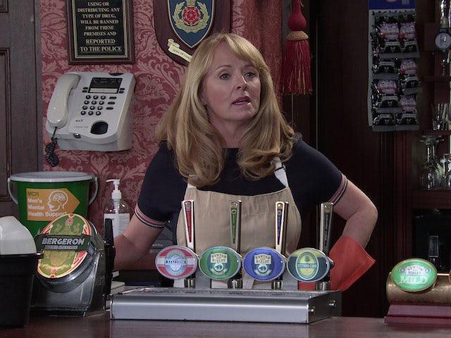 Jenny on the first episode of Coronation Street on January 24, 2022