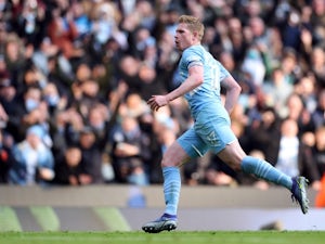 De Bruyne scores winner as Man City move 13 points clear of Chelsea