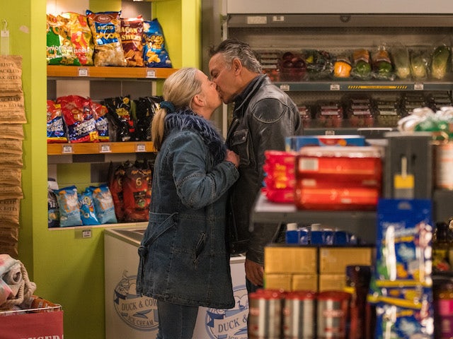 Dev and Bernie on the second episode of Coronation Street on January 17, 2022