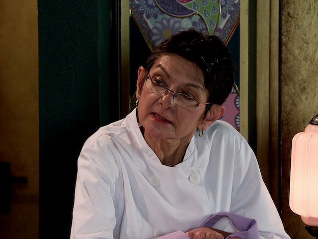 Yasmeen on the first episode of Coronation Street on January 17, 2022