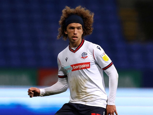 Bolton Wanderers' Marlon Fossey in action on January 11, 2022