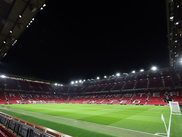 Inside Old Trafford before the game on 10 January 2022