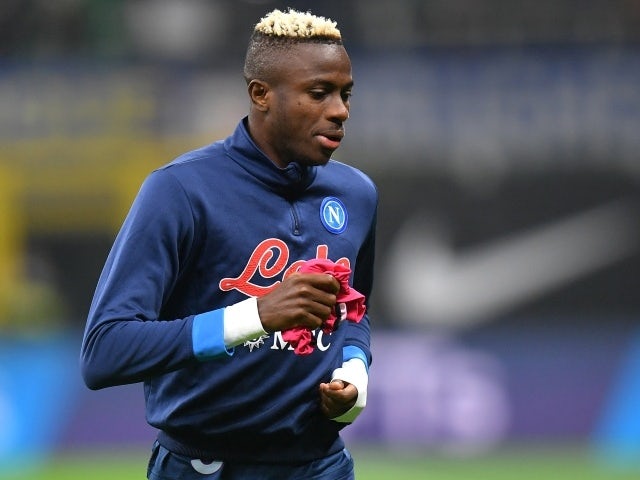 Napoli willing to loan Osimhen to Man United?