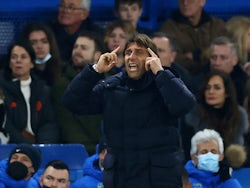 Tottenham Hotspur manager Antonio Conte on January 23, 2022