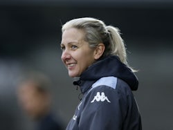Aston Villa Women manager Carla Ward on January 22, 2022