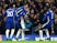 Chelsea celebrate scoring a goal against Tottenham Hotspur on January 23, 2022