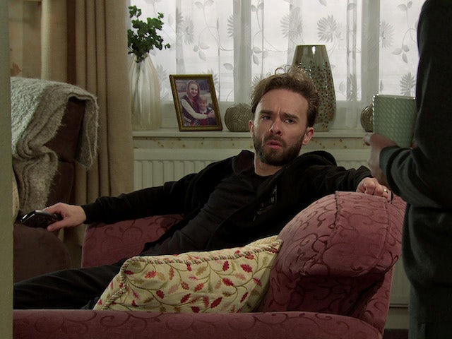 David on the first episode of Coronation Street on January 31, 2022