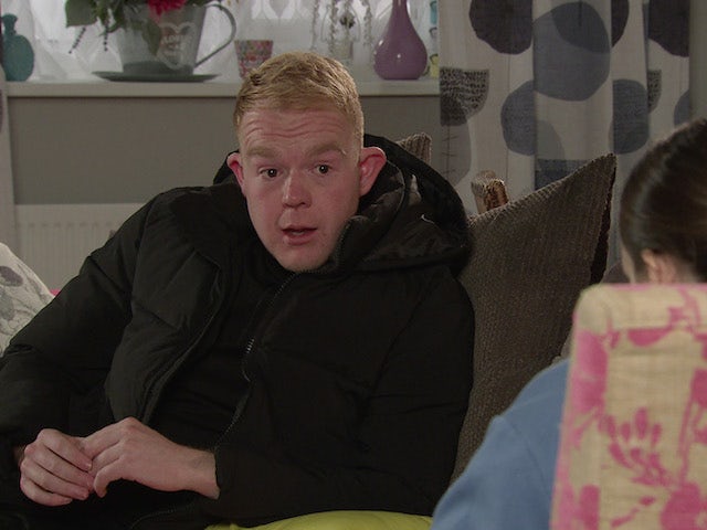 Craig on the first episode of Coronation Street on January 31, 2022