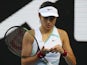 Emma Raducanu pictured at the Australian Open on January 20, 2022