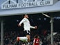 Fulham?s Fabio Carvalho celebrates scoring their third goal, January 15, 2022