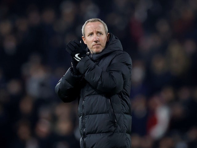 Birmingham City manager Lee Bowyer on January 18, 2022