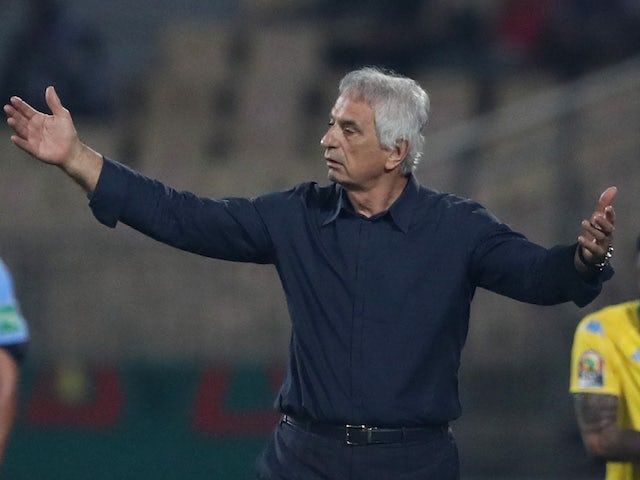 Moroccan coach Vahid Halilhodzic on January 18, 2022