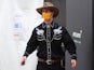 Daniel Ricciardo dressed as a cowboy in Texas on October 21, 2021