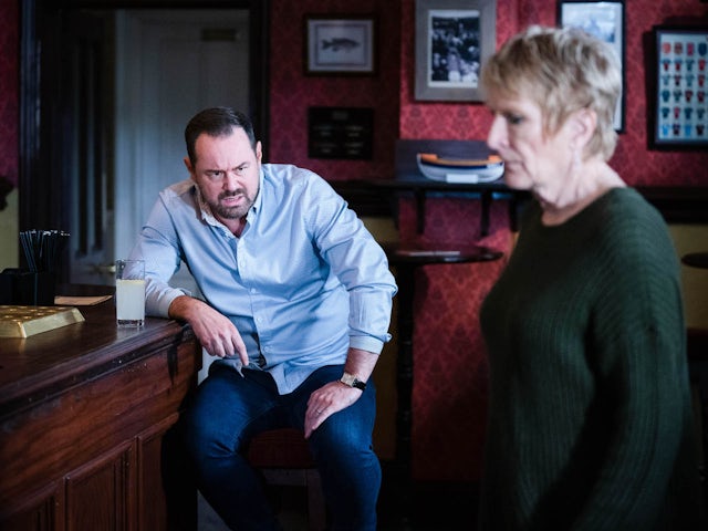 Mick and Shirley on EastEnders on February 11, 2022