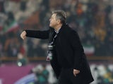 Iran coach Dragan Skocic on January 27, 2022