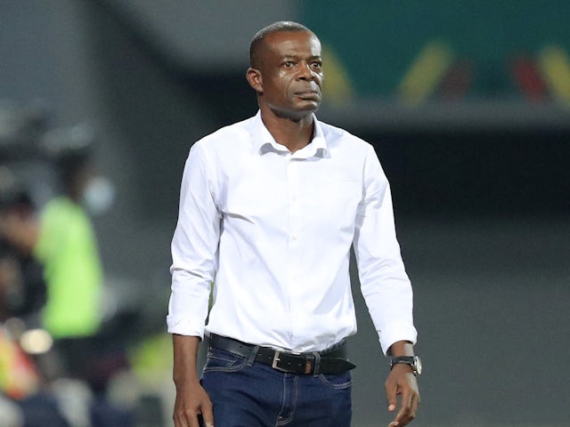 Equatorial Guinea coach Juan Micha on January 26, 2022