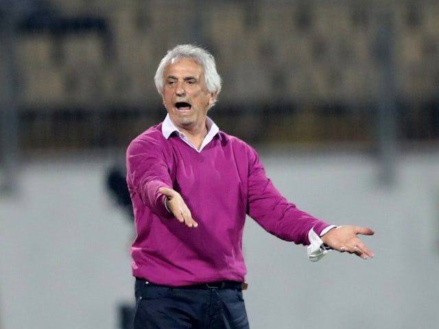 L'allenatore del Marocco Vahid Halilhodzic reagisce il 25 gennaio 2022