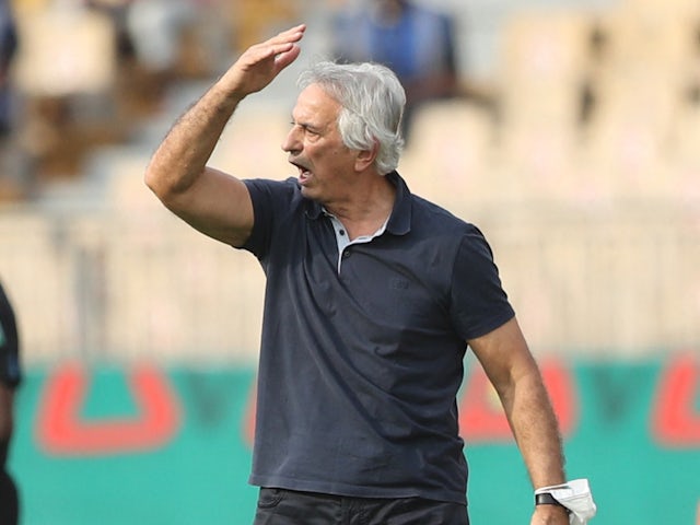 Morocco coach Vahid Halilhodzic on January 30, 2022