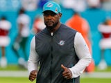 Brian Flores pictured in December 2019