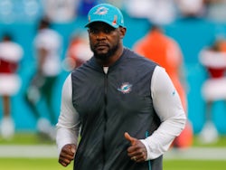 Brian Flores pictured in December 2019
