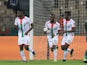 Burkina Faso's Blati Toure celebrates scoring their first goal on February 2, 2022