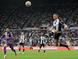 Newcastle United's Ciaran Clark in action, October 17, 2021