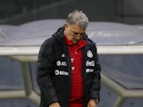 Mexico coach Gerardo Martino reacts on February 2, 2022