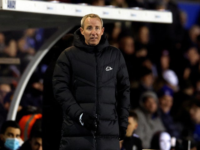 Birmingham City manager Lee Bowyer on February 4, 2022