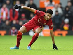 Luis Diaz in action for Liverpool on February 6, 2022