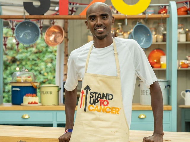 Mo Farah for The Great Celebrity Bake Off 2022