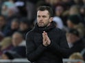 Luton Town manager Nathan Jones on February 1, 2022