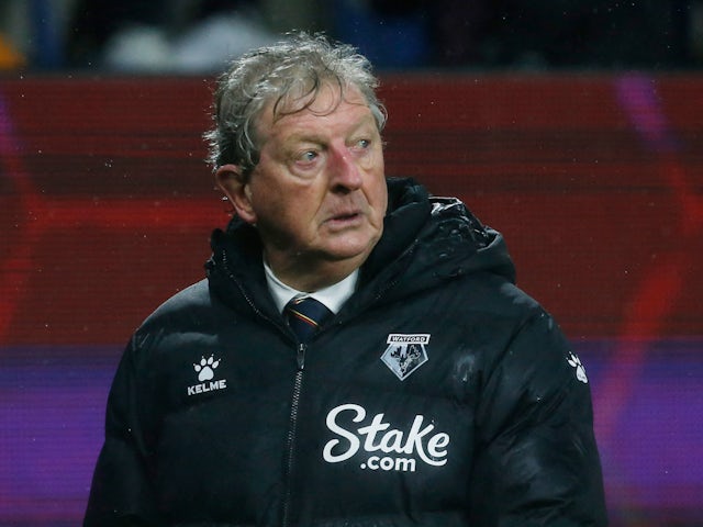 Roy Hodgson in charge of Watford on February 5, 2022