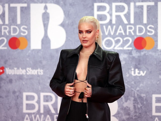 Anne-Marie arrives at the Brit Awards on February 8, 2022